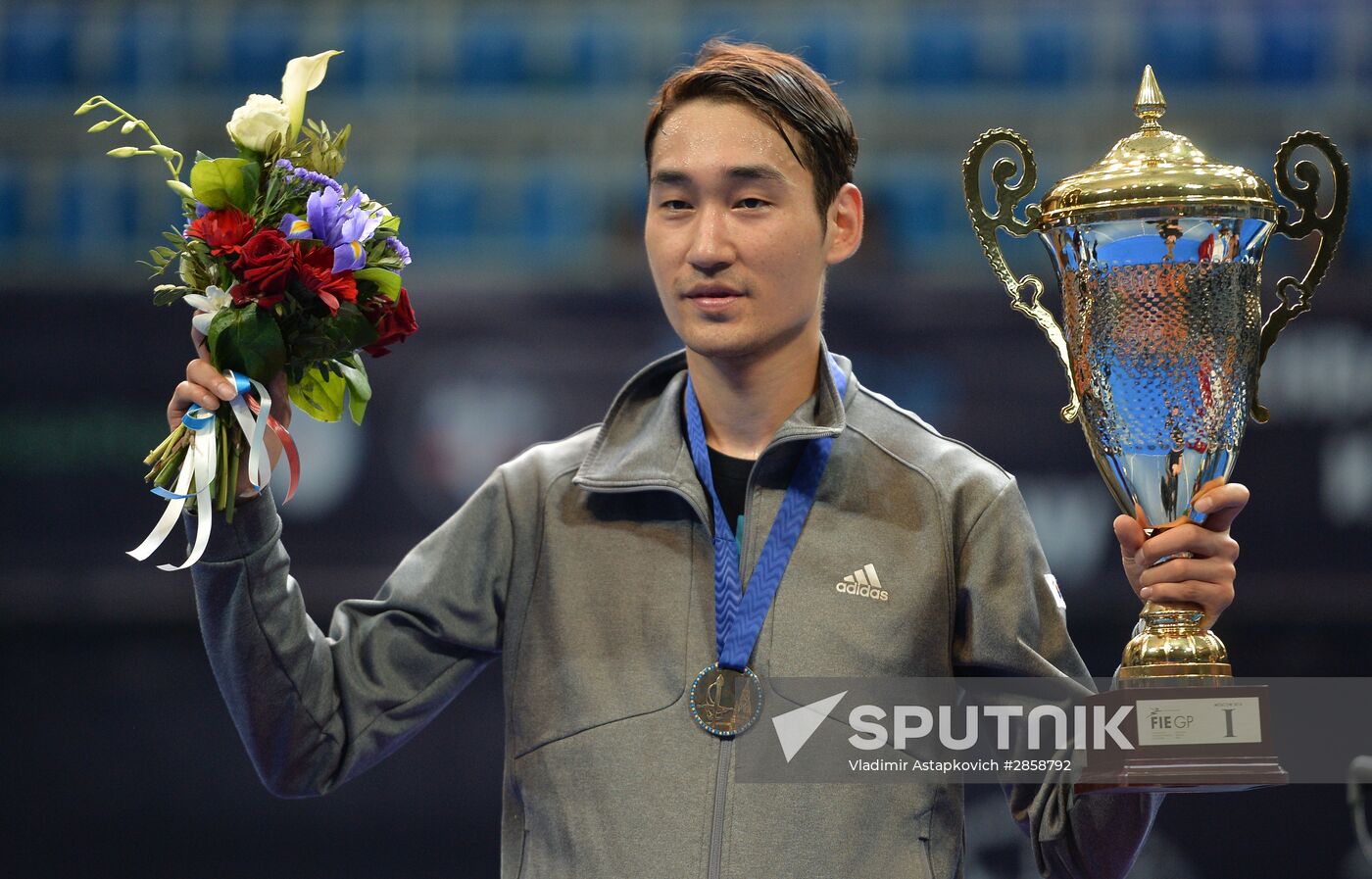 Moscow Sabre international fencing tournament. Men
