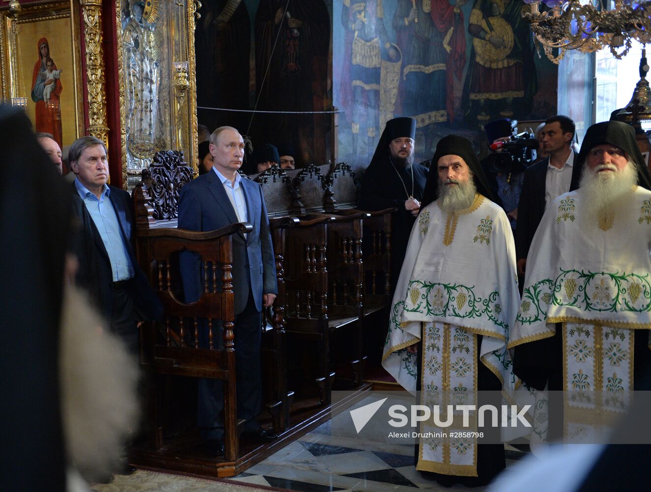 President Vladimir Putin's visit to Greece. Day Two