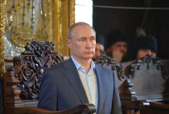 President Vladimir Putin's visit to Greece. Day Two