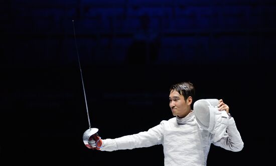 Moscow Sabre international fencing tournament. Men