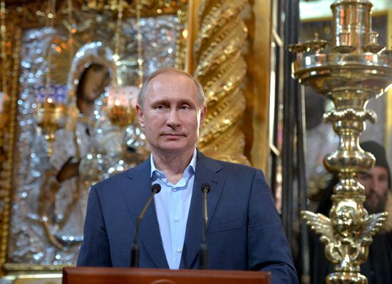 President Vladimir Putin's visit to Greece. Day Two