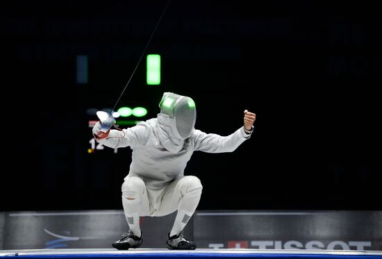 Moscow Sabre international fencing tournament. Men