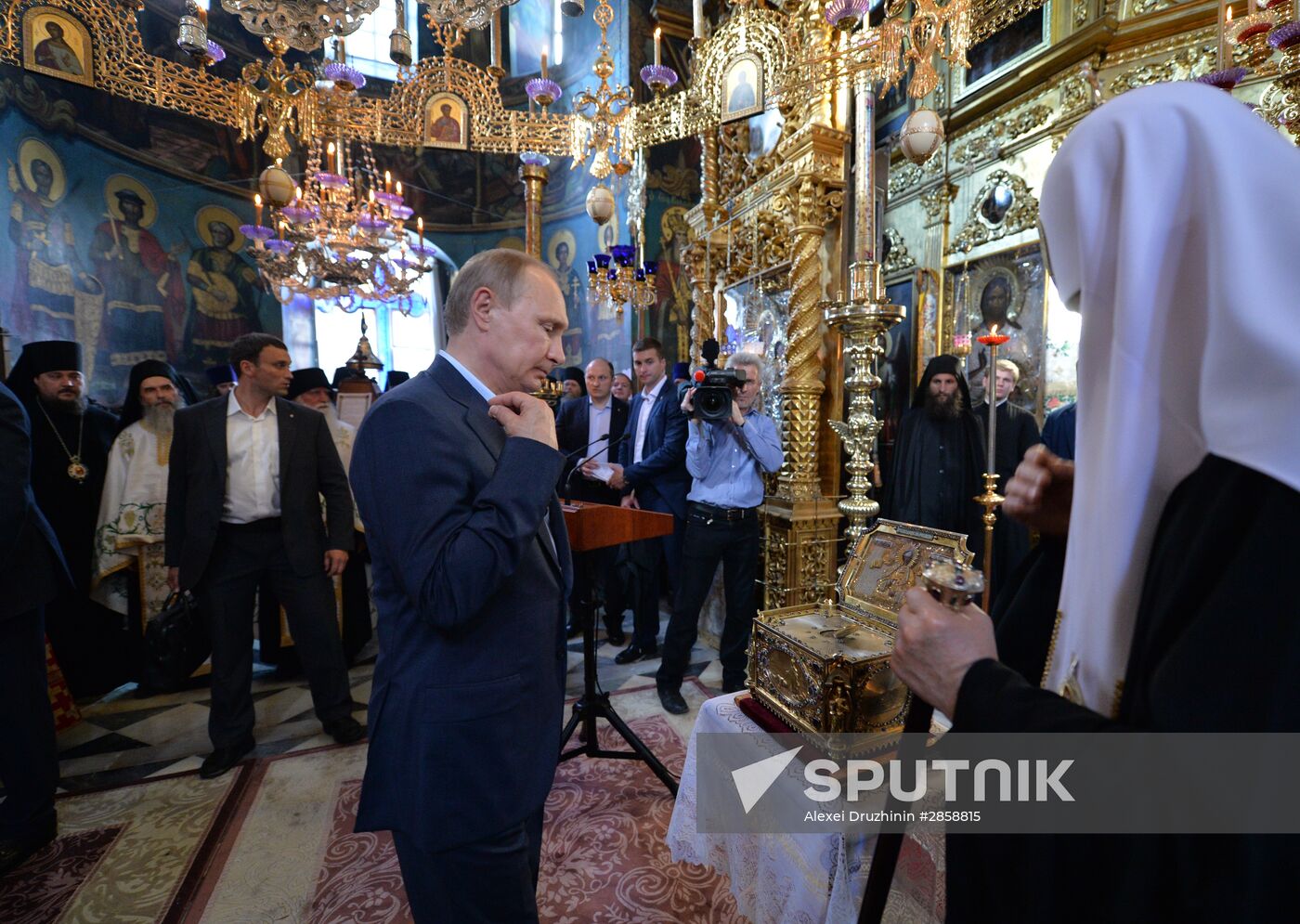 President Vladimir Putin's visit to Greece. Day Two