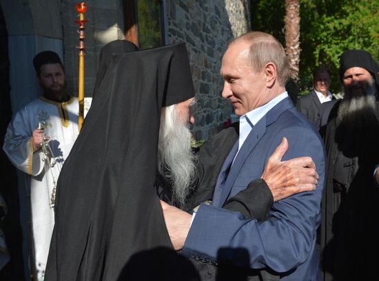 President Vladimir Putin's visit to Greece. Day Two