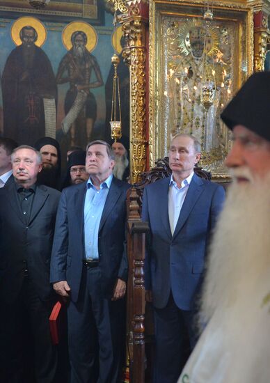 President Vladimir Putin's visit to Greece. Day Two
