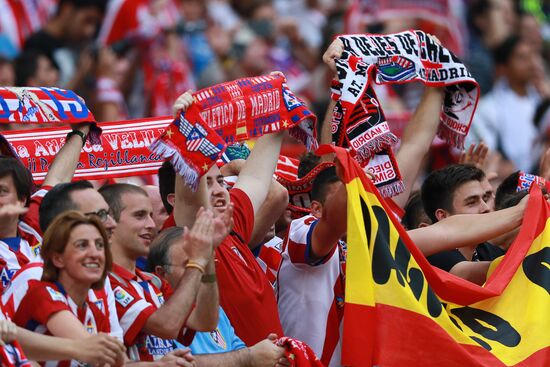 UEFA Champions League final. Real Madrid vs. Atletico Madrid