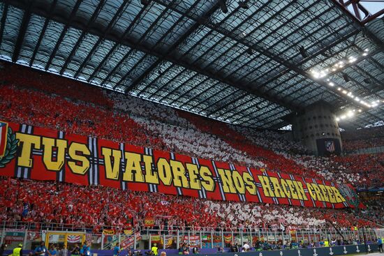 UEFA Champions League final. Real Madrid vs. Atletico Madrid