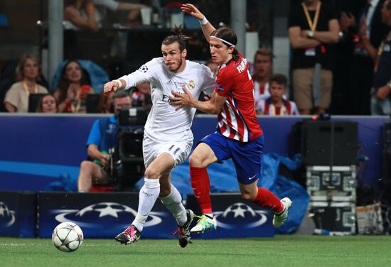 UEFA Champions League final. Real Madrid vs. Atletico Madrid