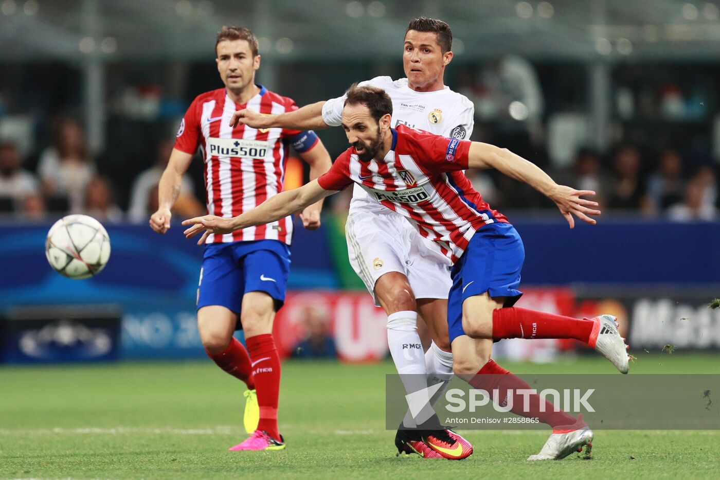 UEFA Champions League final. Real Madrid vs. Atletico Madrid