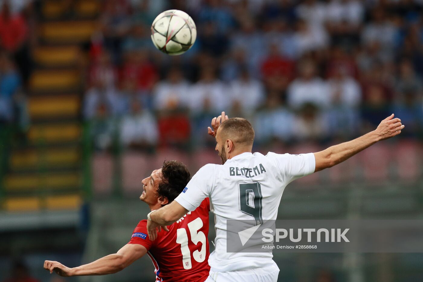 UEFA Champions League final. Real Madrid vs. Atletico Madrid