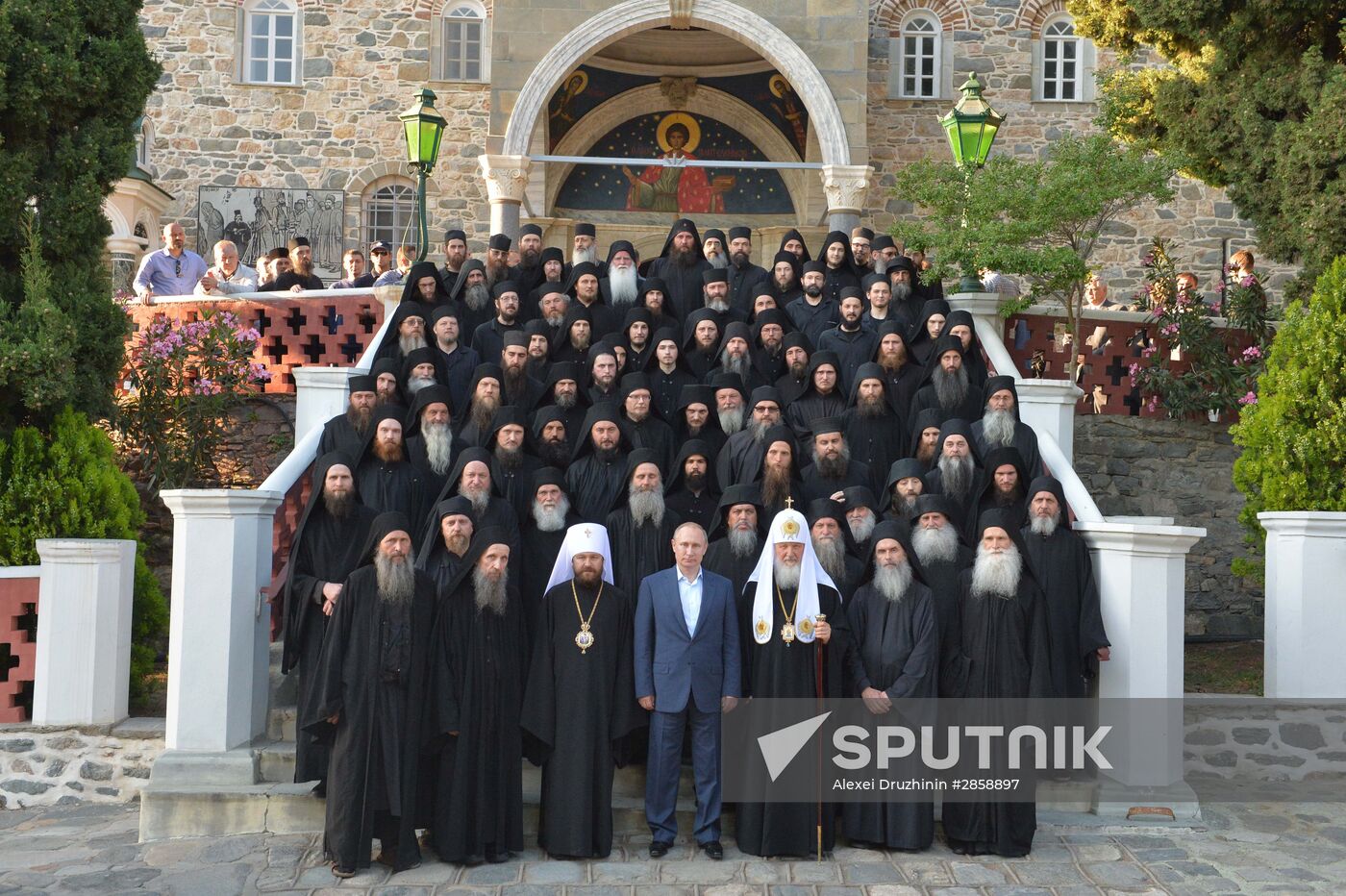 President Vladimir Putin's visit to Greece. Day Two