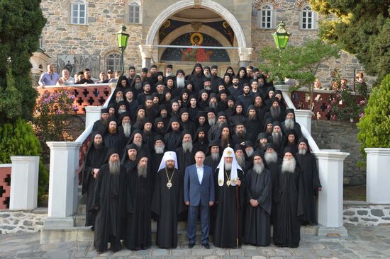 President Vladimir Putin's visit to Greece. Day Two