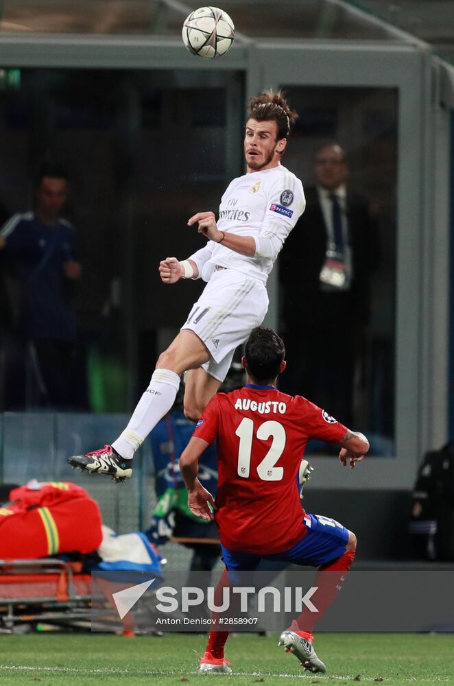 UEFA Champions League final. Real Madrid vs. Atletico Madrid