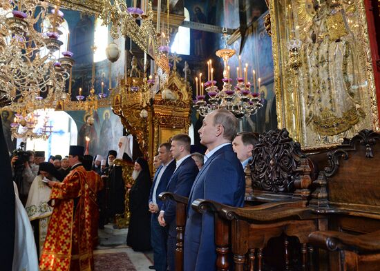 President Vladimir Putin's visit to Greece. Day Two