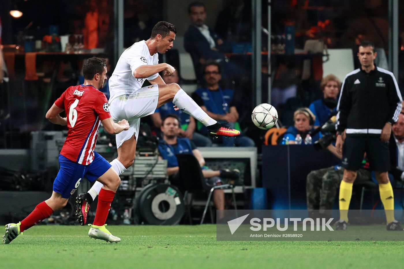 UEFA Champions League final. Real Madrid vs. Atletico Madrid