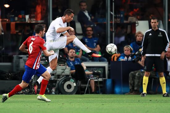 UEFA Champions League final. Real Madrid vs. Atletico Madrid