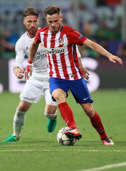 UEFA Champions League final. Real Madrid vs. Atletico Madrid