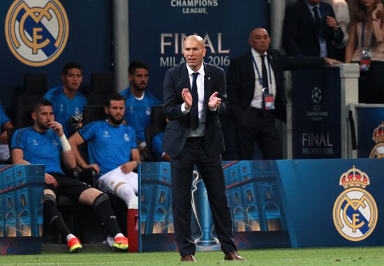 UEFA Champions League final. Real Madrid vs. Atletico Madrid