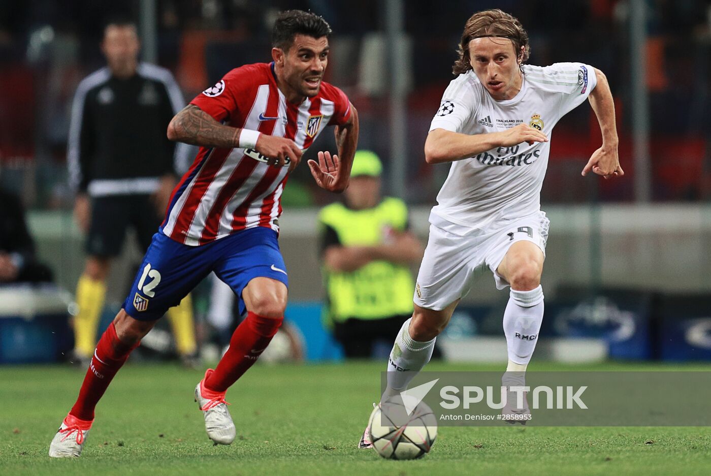 UEFA Champions League final. Real Madrid vs. Atletico Madrid