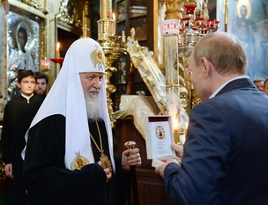 President Vladimir Putin's visit to Greece. Day Two