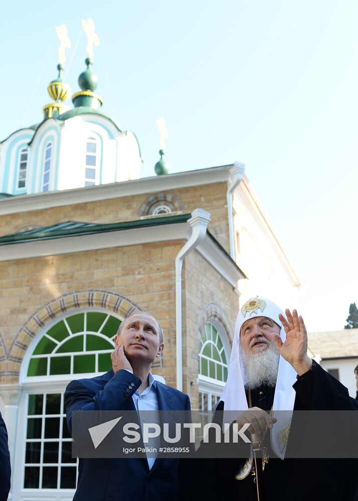 President Vladimir Putin's visit to Greece. Day Two