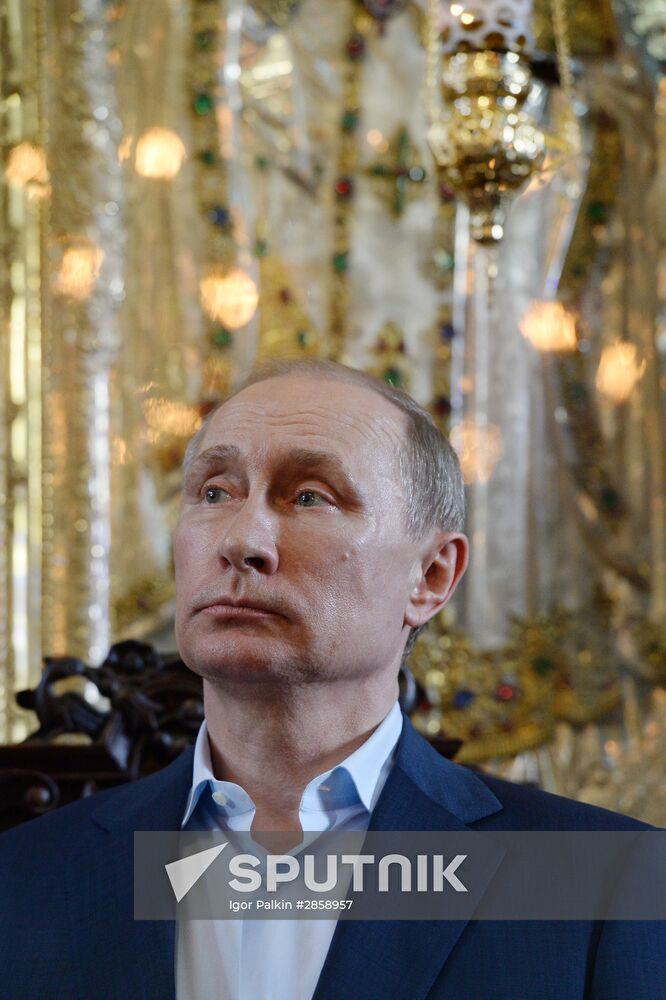 President Vladimir Putin's visit to Greece. Day Two