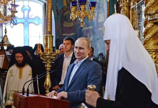 President Vladimir Putin's visit to Greece. Day Two