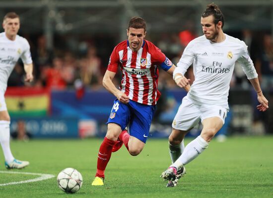 UEFA Champions League final. Real Madrid vs. Atletico Madrid