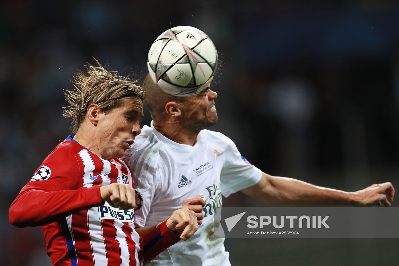 UEFA Champions League final. Real Madrid vs. Atletico Madrid
