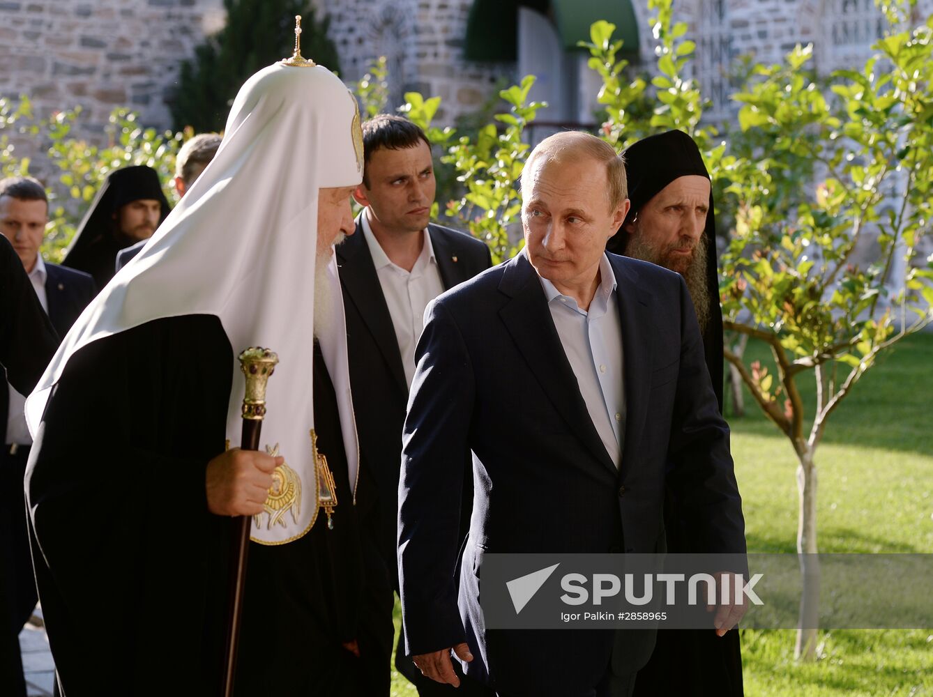 President Vladimir Putin's visit to Greece. Day Two