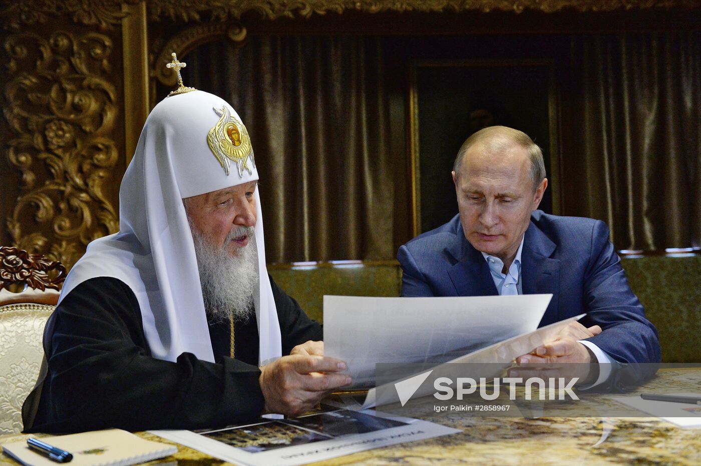 President Vladimir Putin's visit to Greece. Day Two
