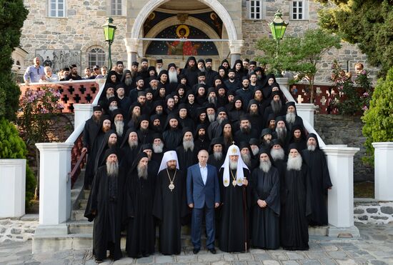 President Vladimir Putin's visit to Greece. Day Two