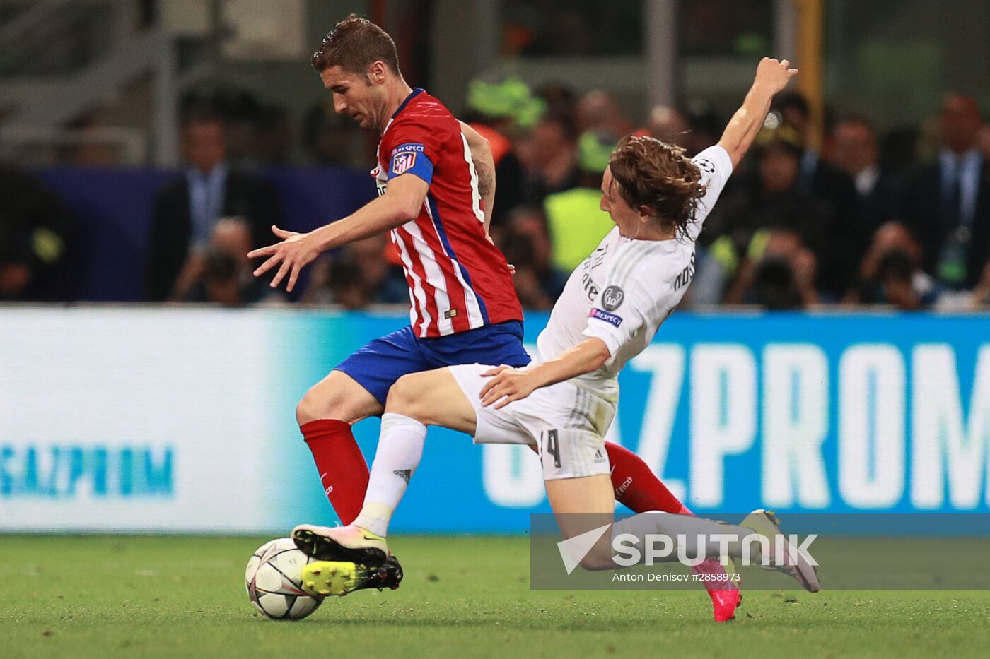 UEFA Champions League final. Real Madrid vs. Atletico Madrid