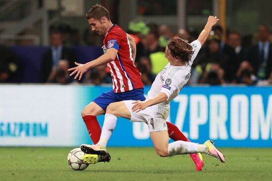 UEFA Champions League final. Real Madrid vs. Atletico Madrid