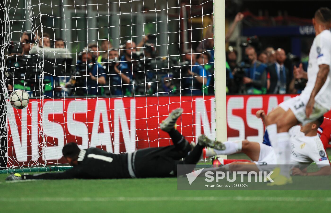 UEFA Champions League final. Real Madrid vs. Atletico Madrid