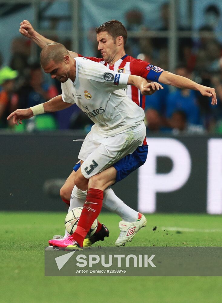 UEFA Champions League final. Real Madrid vs. Atletico Madrid