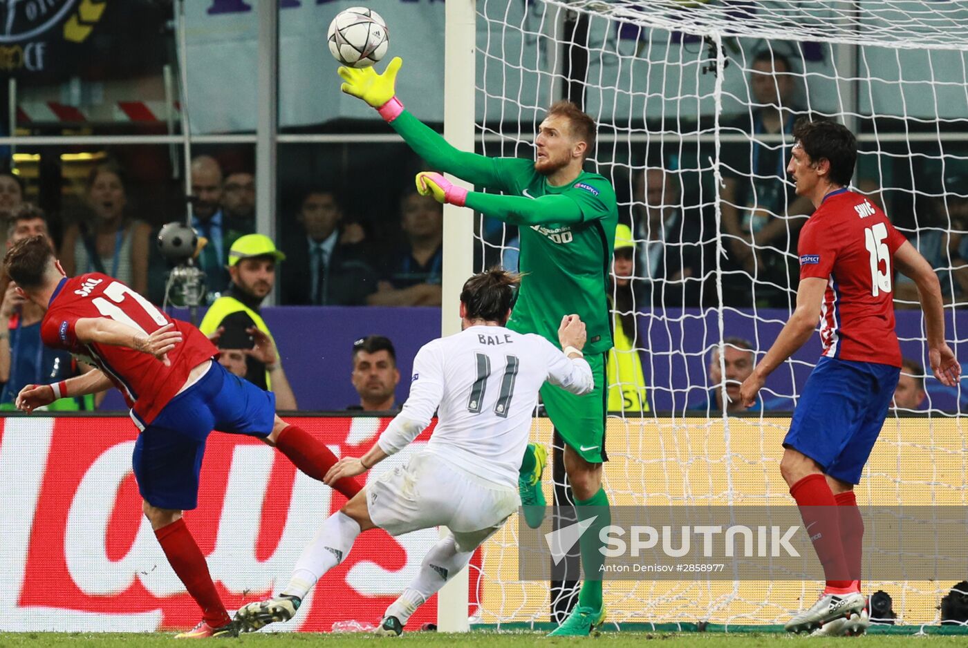 UEFA Champions League final. Real Madrid vs. Atletico Madrid