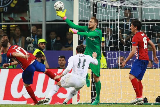 UEFA Champions League final. Real Madrid vs. Atletico Madrid