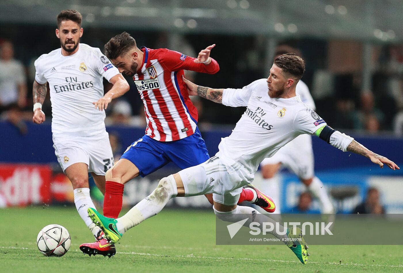 UEFA Champions League final. Real Madrid vs. Atletico Madrid