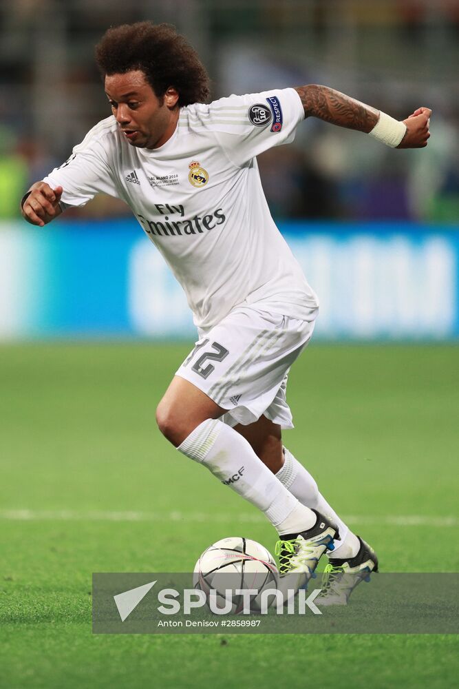 UEFA Champions League final. Real Madrid vs. Atletico Madrid