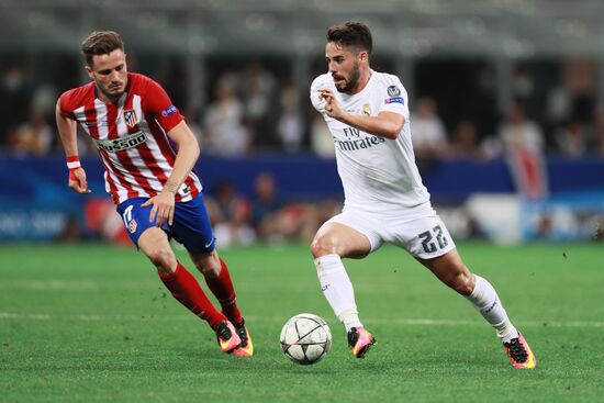UEFA Champions League final. Real Madrid vs. Atletico Madrid
