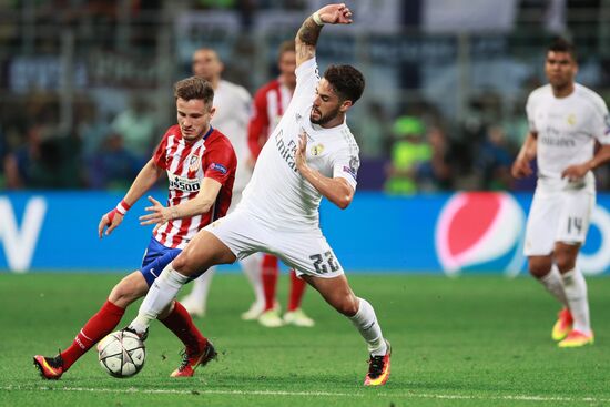 UEFA Champions League final. Real Madrid vs. Atletico Madrid