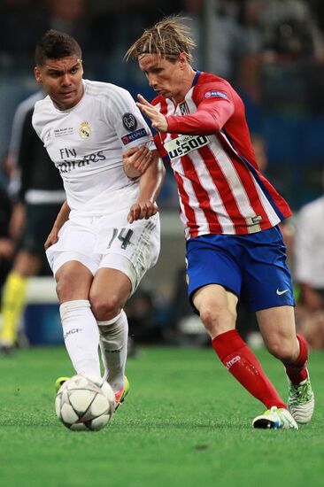 UEFA Champions League final. Real Madrid vs. Atletico Madrid