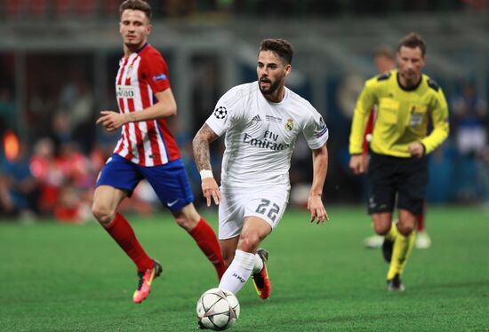 UEFA Champions League final. Real Madrid vs. Atletico Madrid