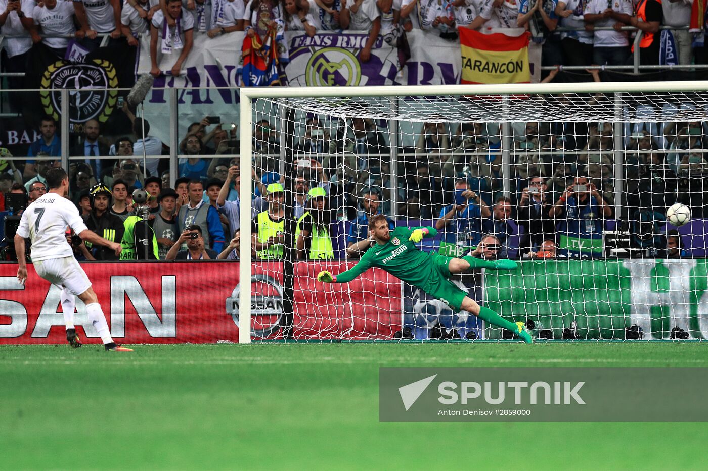 UEFA Champions League final. Real Madrid vs. Atletico Madrid