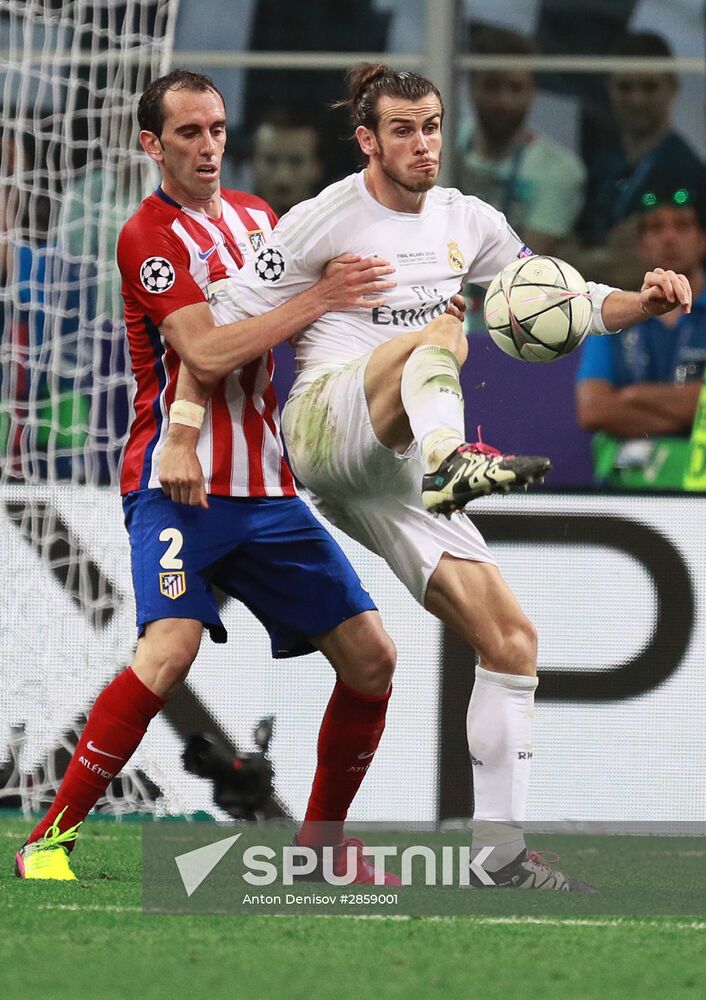 UEFA Champions League final. Real Madrid vs. Atletico Madrid