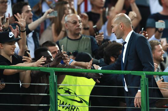UEFA Champions League final. Real Madrid vs. Atletico Madrid