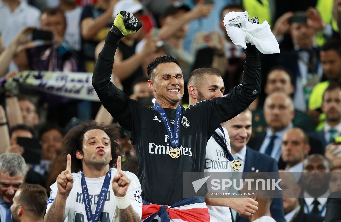 UEFA Champions League final. Real Madrid vs. Atletico Madrid