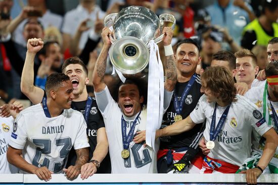 UEFA Champions League final. Real Madrid vs. Atletico Madrid