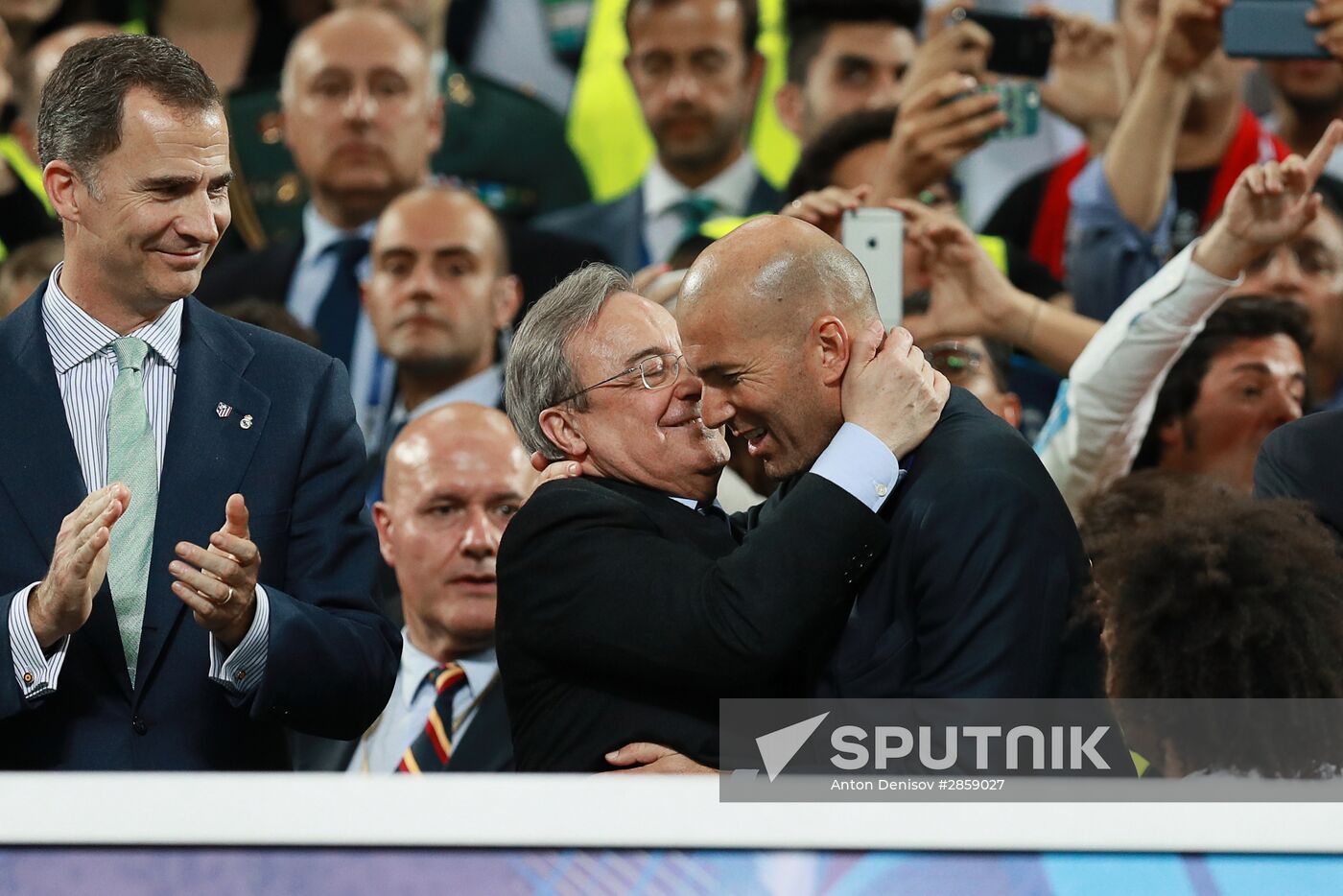 UEFA Champions League final. Real Madrid vs. Atletico Madrid